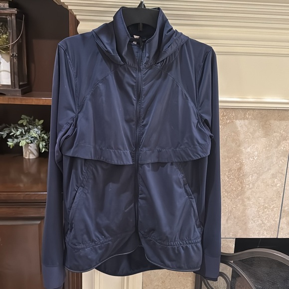 Women’s Lululemon Kicking Asphalt Jacket Sz 10 Midnight Navy - Picture 2 of 10